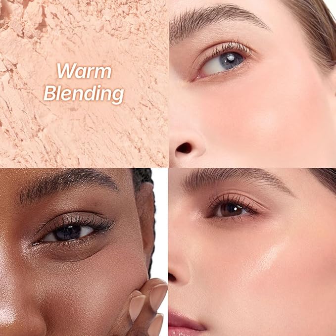 Dasique Blending Mood Cheek #01 Warm Blending l Cruelty-Free l 4 Blendable Shades in Lightweight, Long-lasting, Smooth Powder
