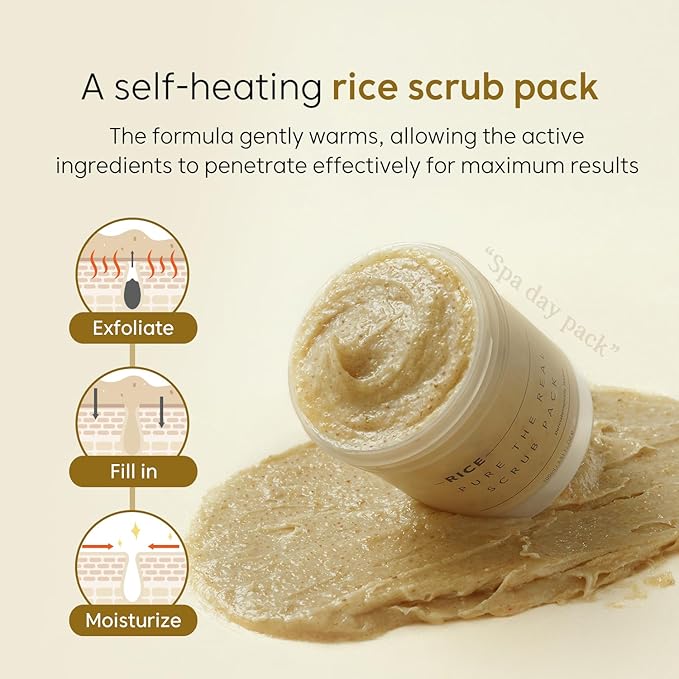 THANKYOU FARMER Rice Pure [Essential Toner + The Real Scrub Pack] Bundle