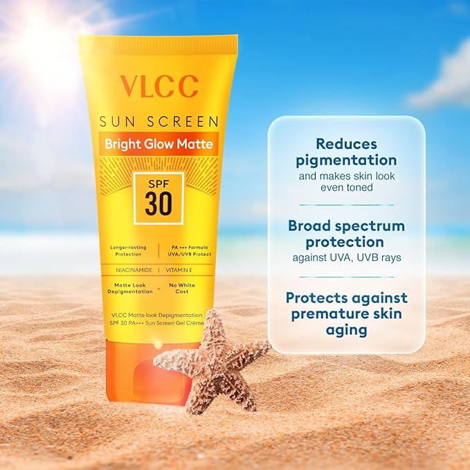 VLCC Matte Depigmentation Look SPF 30 Sun Screen Gel Creme(50gm)