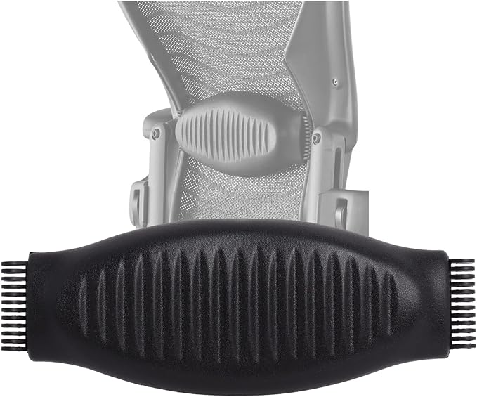 Lumbar Support Pad Replacement for Herman Miller Classic Aeron Chair - Size B: Medium,Black