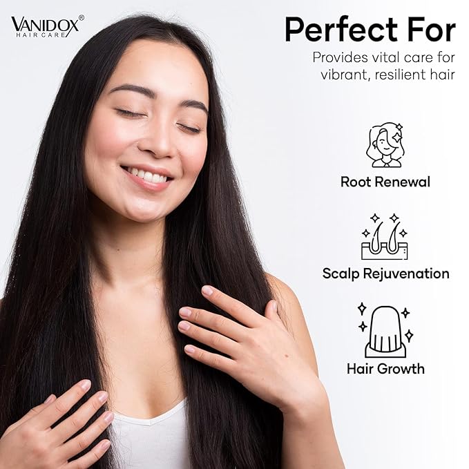ReFortix Korean Shampoo, Enriched with Ginseng, Green Tea, and Camellia Oil, Supports Growth Stage and Helps Reduce Hair Loss for Stronger Hair (16 fl oz)