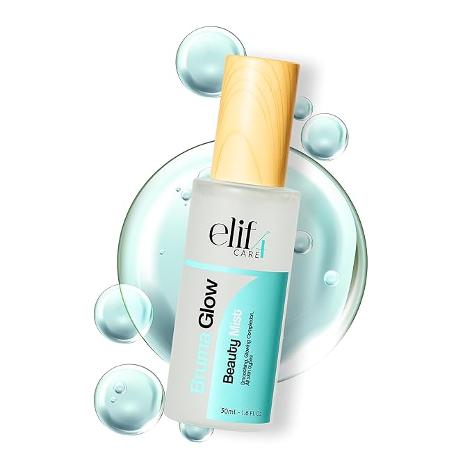Elif 4 Care- Bruma Glow Hydrating Facial Mist – Daily Skin Refresher & Makeup Setting Spray – Aloe Vera, Calendula & Hyaluronic Acid – All Skin Types – 3.8 OZ