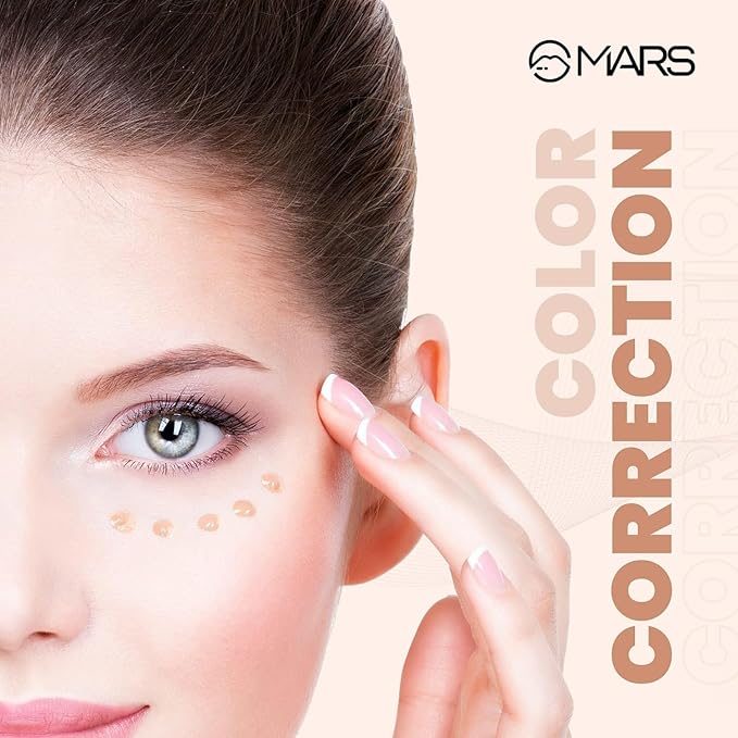 MA-RS B.B Cream Lightweight Foundation | Blendable BB Cream for Women | Colour Correction for All Skin Types (30 ml) (01-FAIR)