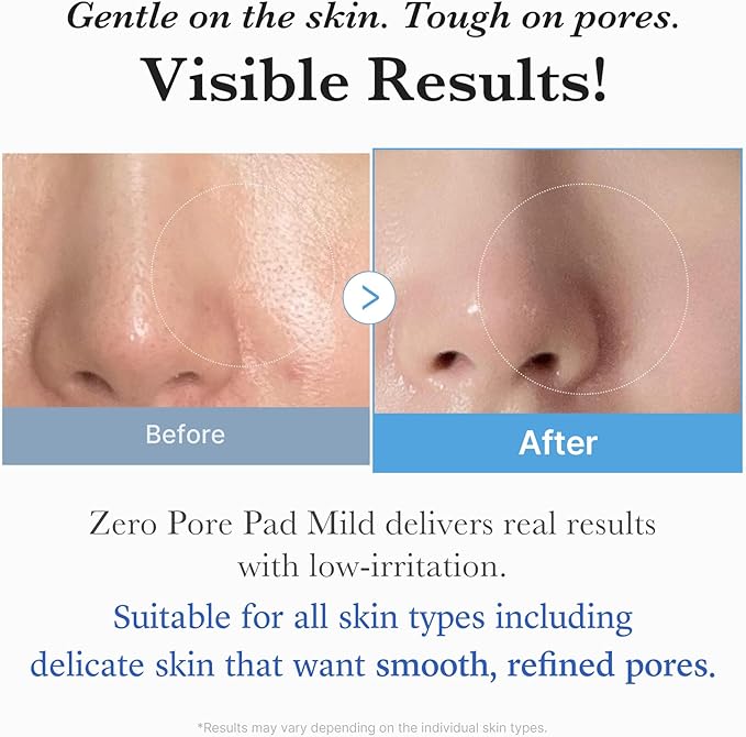 medicube Zero Pore Cleanse & Swipe Duo: Zero Pore Pad Mild + Zero Capsule Foam Cleanser | Exfoliating and Clarifying Pore Care Set for Refined Skin Texture and Excess Sebum Control