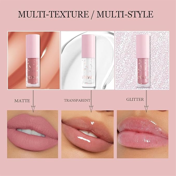 12Pcs Nude Matte Liquid Lipstick Set, Waterproof Long Lasting Non-Stick Cup 12 Colors Nude Lipstick 24 Hour Not Fade Matte Lipstick Professional Lip Gloss Makeup Valentine's Day Gift Sets for Women