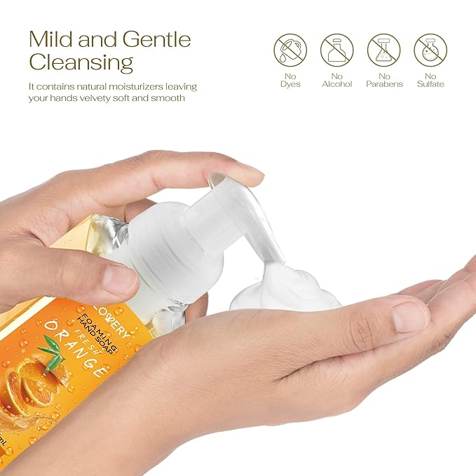 Foaming Hand Soap 10 Pack, Moisturizing W Aloe Vera & Essential Oils - Alcohol-Free Citrus Blend, Lemon, Orange, Lime, Grapefruit, Black Cherry Fragrances & More Hand Wash for Kitchen and Bathroom