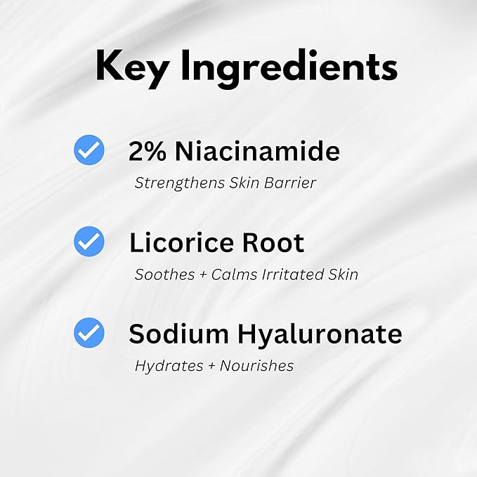 Talent Men's Skin Balancing Moisturizer – Korean Skincare, EWG Verified, Fragrance-Free, Lightweight 2% Niacinamide Face Lotion, Cruelty-Free – 2.5 fl oz