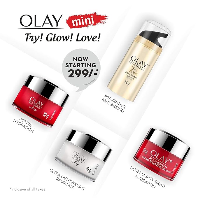 Olay Day Cream: Regenerist Microsculpting Mini Moisturiser (non SPF), 10g/0.35oz