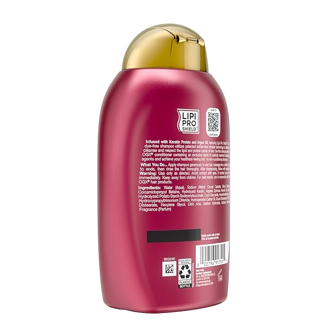 OGX Organix Anti-Breakage Keratin Oil Shampoo, 385ml