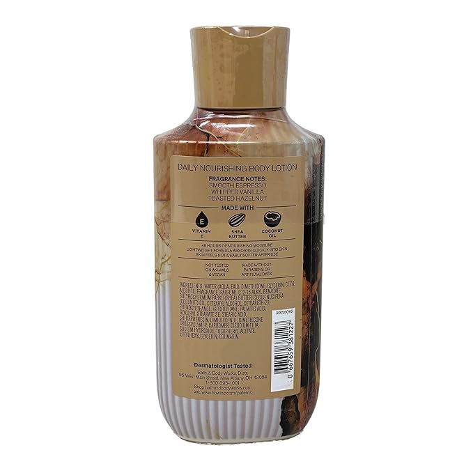 Bath & Body Works Vanilla Cafe Trio Gift Set - Fragrance Mist, Body Lotion and Body Wash with a Himalayan Salts Springs Bar Soap