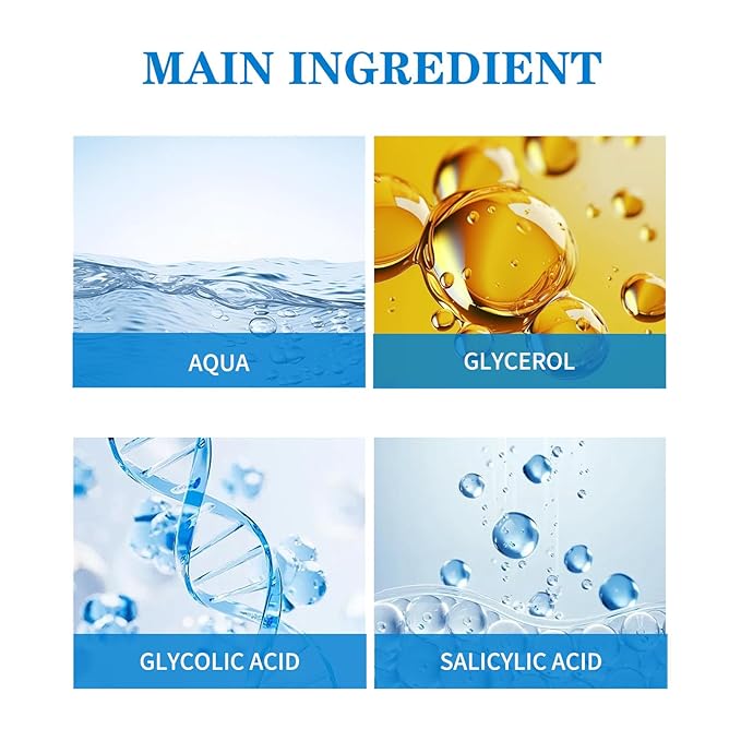 Glycolic Acid Pads 10% Exfoliating Pad for Face,Exfoliating Pads with Salicylic Toner Pad With Acid Aloe Vitamin E Deep Cleaning Effect Peeling Gentle for Sensitive Skin-40 (1pc)
