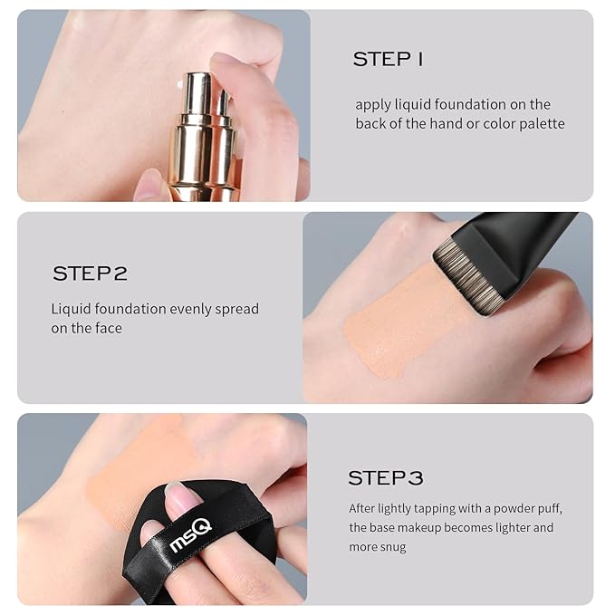 MSQ Flat Foundation Brush,Korean Makeup Brush Ultra Thin Spatula Facial Brush Face Mask Brushes for Liquid Foundation, Blending Cream,Mask,Mud, Clay, Charcoal Mixed Mask, DIY