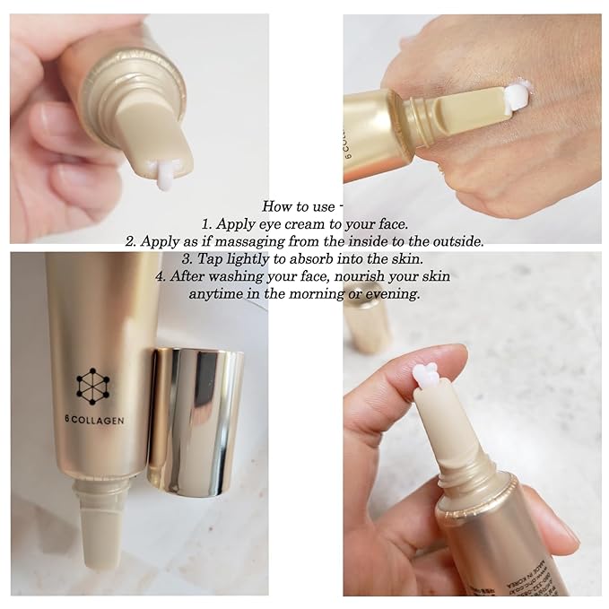 Deep Hydration & Brightening, Korean eye cream for PREMIER AMPOULE IN EYE CREAM Season 12, (1.35 fl.oz. x 4ea)