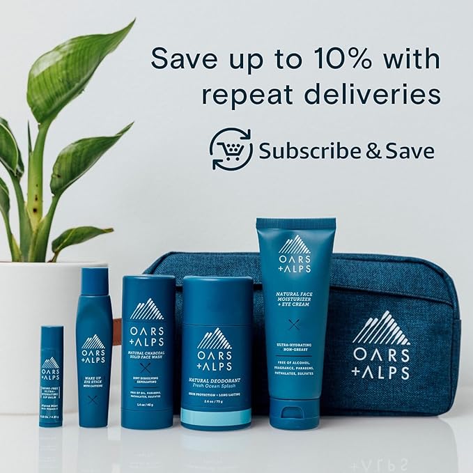 Oars + Alps After Sun Cooling Lotion, Includes Aloe Vera and Cucumber Extract for Sunburn Relief, Fresh Cut Aloe Scent, 8 Fl Oz