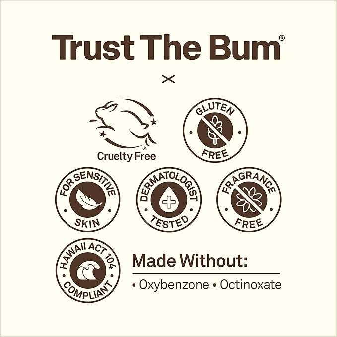 Sun Bum Mineral Road Tripper - Travel Sized Sun Care Pack with Sunscreen Lotion, Face Stick, and Lip Balm - Broad Spectrum UVA/UVB Protection - Hawaii 104 Act Compliant - TSA Friendly