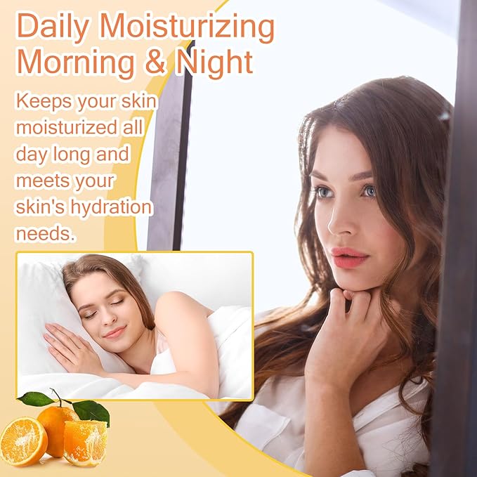 Vitamin C Face Skincare Set,9 Pcs Vitamin C Skin Care Set with 3 Honey Face Masks,Soap Bar, Wash,Toner, Serum, Moisturizer Cream,Eye Cream,Moisturizing Skin Care Kit