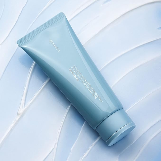LANEIGE Water Bank Cleansing Foam: Hydrating Face Wash and Makeup Remover with Hyaluronic Acid & Papain Enzyme for Smooth,Soft Skin,(Pack of 2)