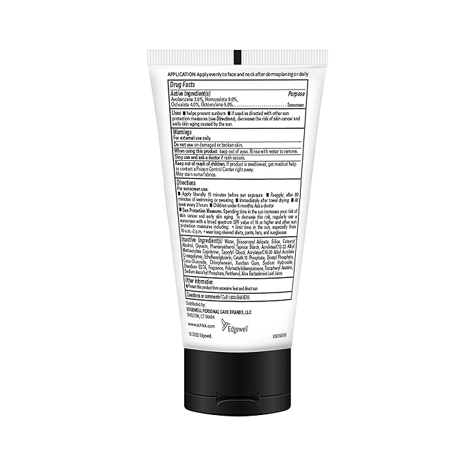 Schick Hydro Silk Post-Dermaplaning Moisturizer with SPF 50+ | Travel Size Face Moisturizer with Sunscreen, Facial Moisturizer, Dermaplane Face Lotion for Women, Facial Lotion, 3oz