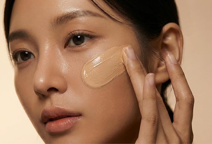 Minimerry Long Wear Cushion Foundation #25 TAN 13 g / 0.45 oz, Matte Finish Korean Makeup, Full Coverage & Semi Matte, 5 Shades for All Skin Tones