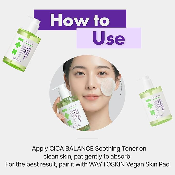 CICA Tea Tree Balancing Toner for Face – Korean Alcohol-Free Hydrating Facial Toner with PHA & Hyaluronic Acid for Oily & Combination Skin 13.53 fl oz. / 400ml
