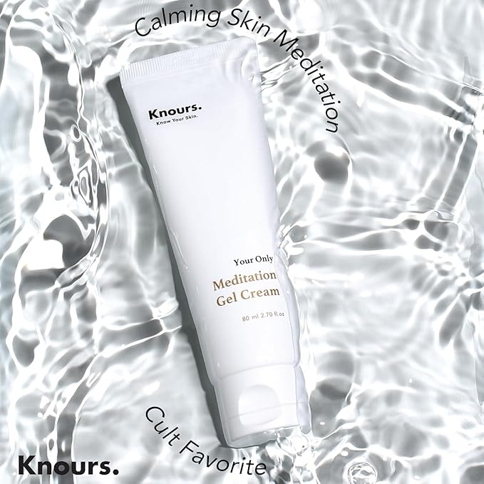 Light Weight Water Based Gel Moisturizer, Vegan Peppermint Squalane & Ceramide NP Hydrating Soothing Cooling (80ml 2.7 fl oz.)