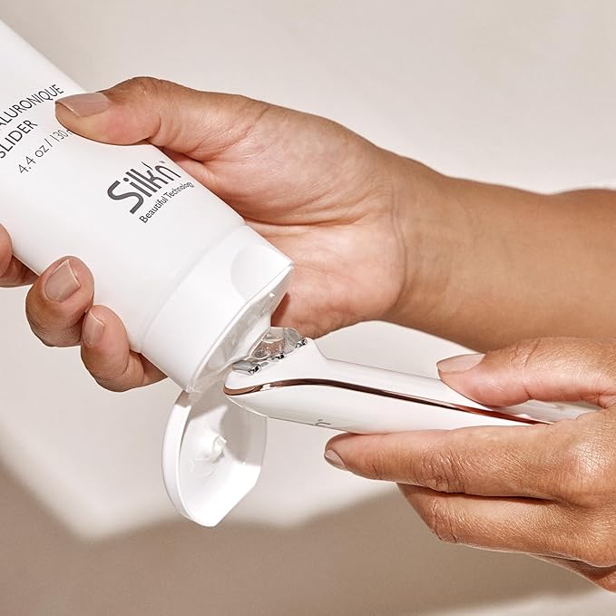 Silk’n Titan Mini At-Home 3-in-1 Radio Frequency Skin Tightening Device, Combines RF with Low-Level Laser Therapy & Red Light Therapy, with Thermal Sensor, for Smaller Areas, Cordless