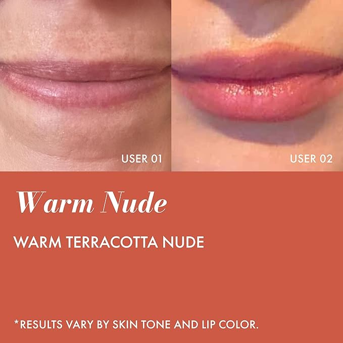 Tinted Lip Balm – Hydrating Lip Tint with Cold-Pressed Oils, 10% Squalane & Ceramides – Natural Color, Moisturizing Lip Butter for Soft Lips – Clean, Non-Toxic Lip Care for Women – 001 WN