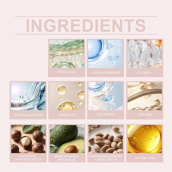 2 Pcs Calcium Multi Balm,Anti-aging Firming & Sagging Wrinkle Care Collagen Calcium Multi Stick.
