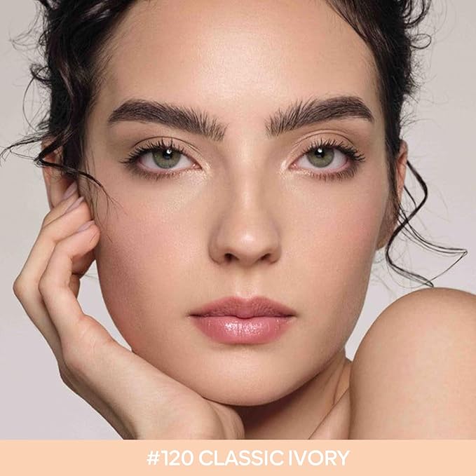 Skin Tint with SPF 40,24HR Tinted Mineral Sunscreen Serum with Zinc Oxide,Multi-use Tinted SPF Serum Foundation,Long Lasting Full Coverage Buildable Foundation-Classic Ivory, 1 Fl Oz