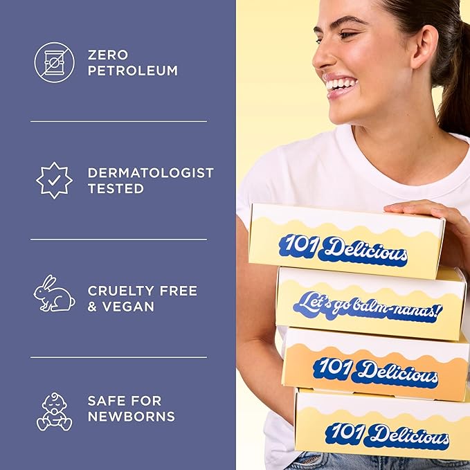 Lanolips 101 Ointment - Lanolin Lip Balm for Smooth, Hydrated & Healthy Lips - Multipurpose Ointment with Lanolin Oil for Dry Cuticles & More - Online Exclusive - Vanilla (0.35 oz)