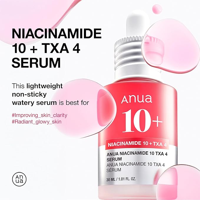 Anua Redness Care Duo, Azelaic Acid 3 CICA Skin Clarifying Toner & Niacinamide 10% + TXA 4% Serum, Dark Spot Care for Sensitive, Acne-Prone Skin, Korean Skincare