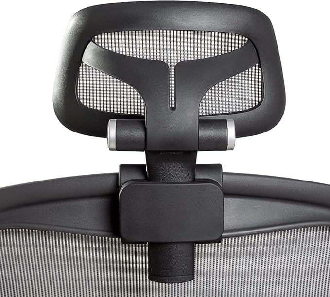MingYi.office New Headrest for Herman Miller Classic and Remastered Aeron Office Chair Black/Graphite Headrest Only - Chair Not Included (for Remastered Aeron)