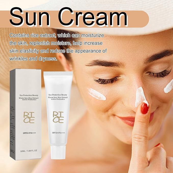 Relief Sun Rice Sunscreen For Face SPF50+ Korean Formula PA++++ for All Skin Types Facial Skincare, UV Defense, Nourishing Skin