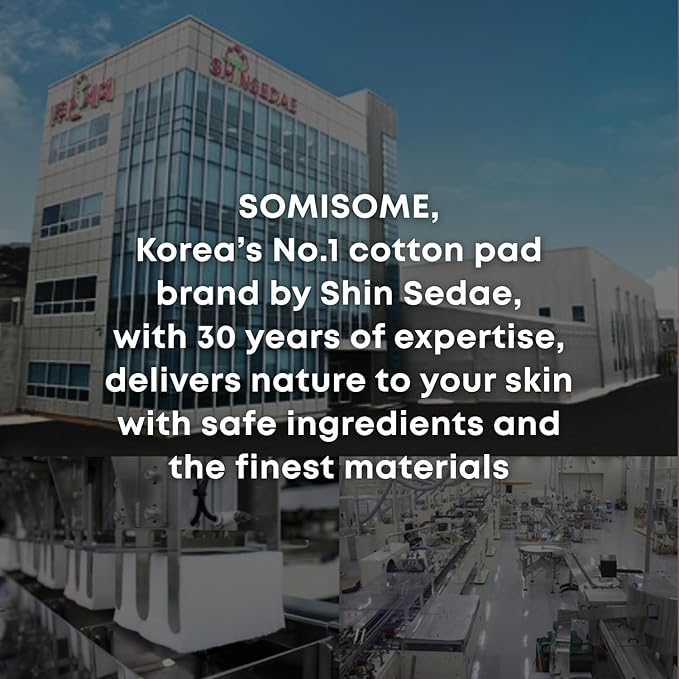Silky Cotton Pads - Premium Korean Facial Cotton Pads for Makeup Removal and Skincare, Lint-Free, Hypoallergenic, Toner Mask, Extra Soft & Durable, 80 Count