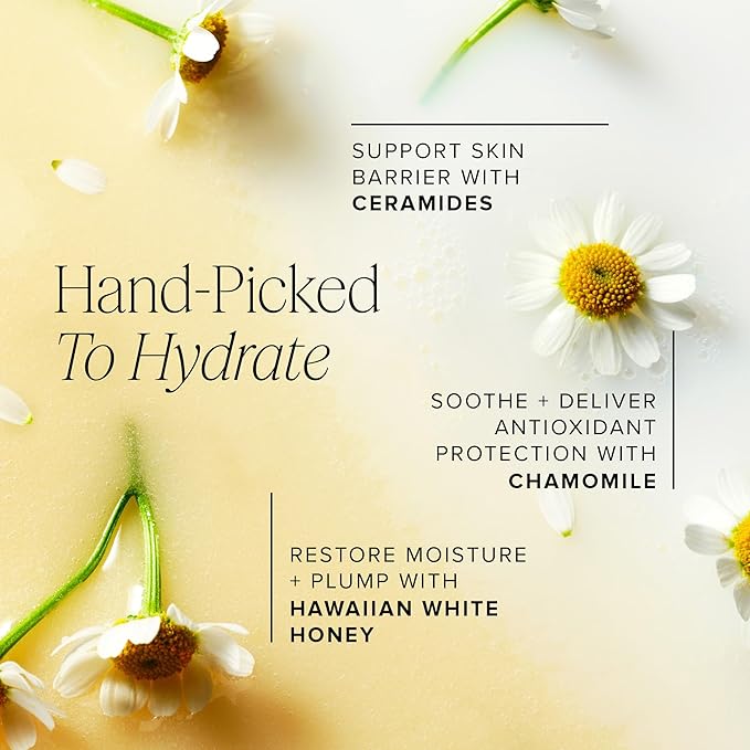 Farmacy Honey Milk Face Essence - Hydrating Milky Toner with Honey, Ceramides + Chamomile - Helps Strengthen Skin Barrier + Replenish Moisture - Soothing + Calming Skincare (120ml)