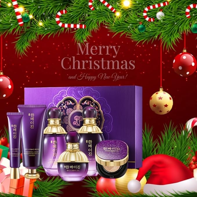Korean- Style Skin Care Set for Women - 6pcs - Face Care with Collagen,Snail Mucin Skincare Kit - Moisturize and Nourish the Skin - Include Toner, Cleanser, Lotion, Eye Cream, Face Cream, BB Cream