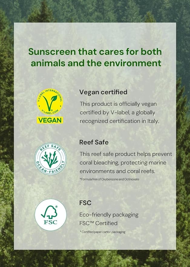 THANKYOU FARMER Sun Project Relief Sun Cream SPF50+ PA++++(50ml) - Centella Asiatica Extracts for Soothing, Reef Safe Sunscreen Travel Size