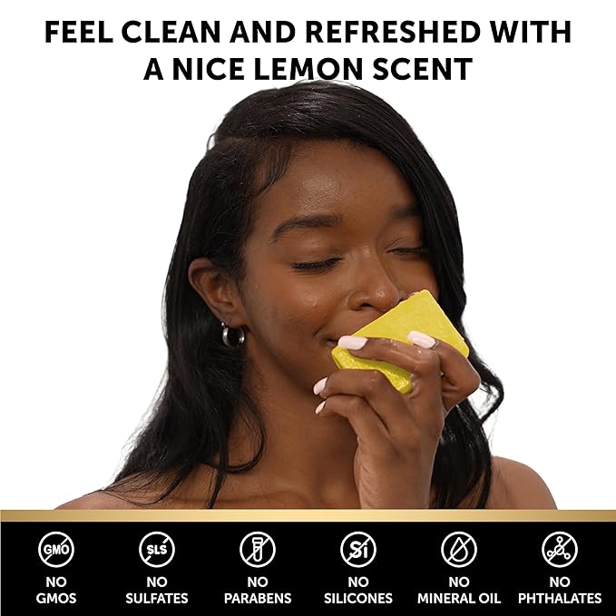 VALITIC Brightening Lemon & Turmeric Kojic Acid Soap with Vitamin C, Retinol, Collagen - Original Japanese Complex Infused with Hyaluronic Acid, Vitamin E, Shea Butter, Castile Olive Oil (2 Pack)