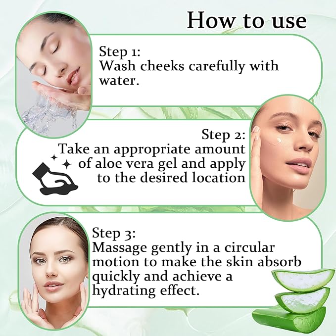 8PCS Aloe Vera Gel for Face & Skin,Organic Aloe Vera Gel,Hydrating After Sun Cream for Travel Size,Moisturizing Lotion for Skincare,After Sun Lotion for All Skin Type(I)