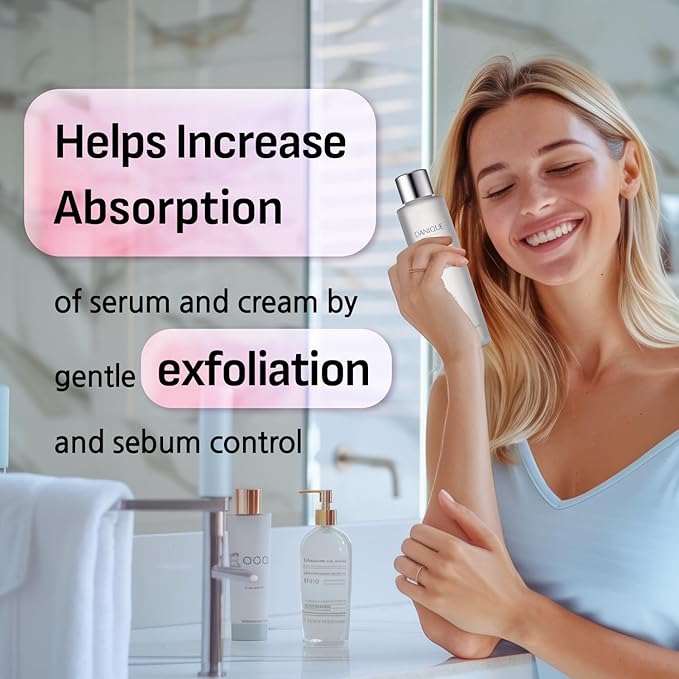 DANIQUE Radiance-Enhancing Essence Toner with PDRN and Glutathione – Premium Korean Skincare - Hydrating Facial Essence with 71% Plant Extracts for a Smooth, Fresh-Looking Glow – 150ml