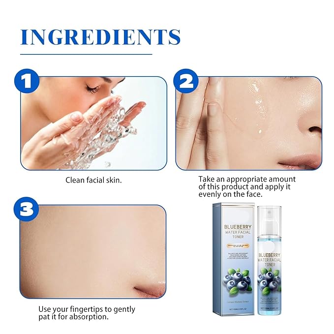 Moisturizing Toner Face Cream - Deep Cleansing, Anti-Wrinkle, Brightening Hydrating Essence For Hydrated & Radiant Skin(3PCS)