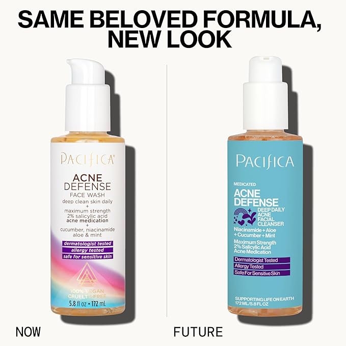 Pacifica, Face Wash Acne Defense, 5.8 Fl Oz