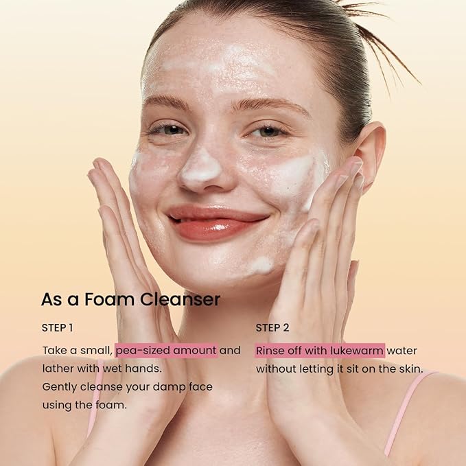 BIODANCE Collagen Mask To Foam Cleanser, 2-in-1 Pore Care and Hydrating Foaming Facial Cleanser for Sensitive Skin, Gentle Face Wash, Korean Skin Careㅣ5.07 fl. oz. (150 ml)