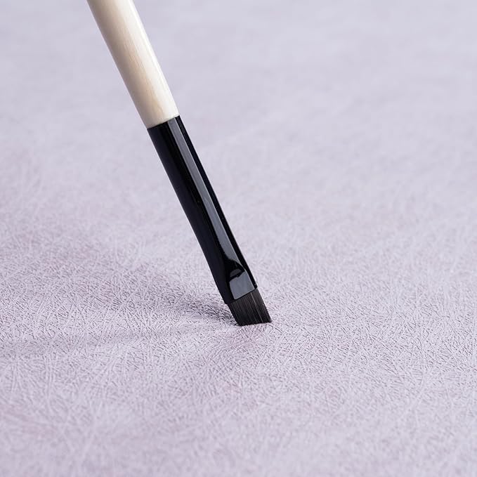 Flat Angled Eyebrow Brush, Fine Angled Eyeliner Brush, Flat Eyebrow Brushes, Angled Brow Brush, Winged Eyeliner Brush. (E806)