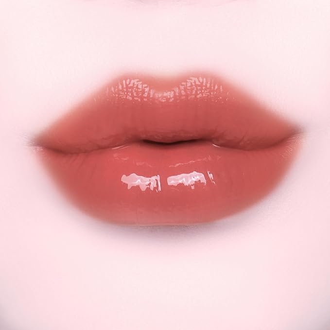 DINTO Official(Cendrillon Collection) Overlord Lip Glaze (8 colors)| Korean Cosmetics | Vegan | Moisturizing Gloss | Glass Lip | Long Lasting Color | High Density (338 Bonte)