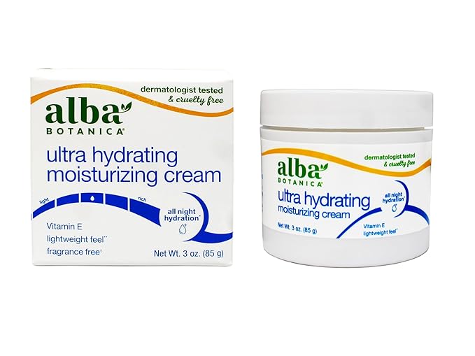 Alba Botanica, Cream Moisture Jasmine Vitamin E, 3 Ounce