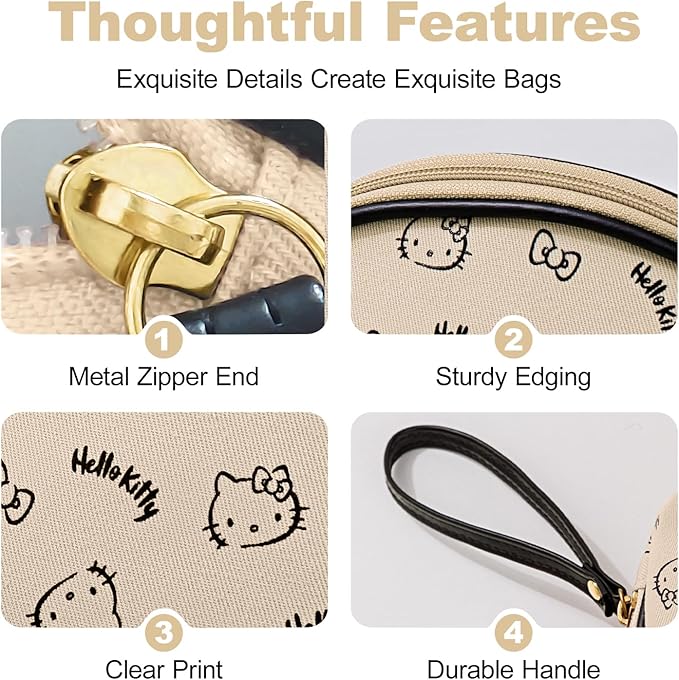 AmBealla 2PCS Cosmetic Bag Storage Purse Bag for Women,Cute Compact Travel Makeup Bag for Keys and Phone,Practical for Girls,Travel Bag for Toiletry