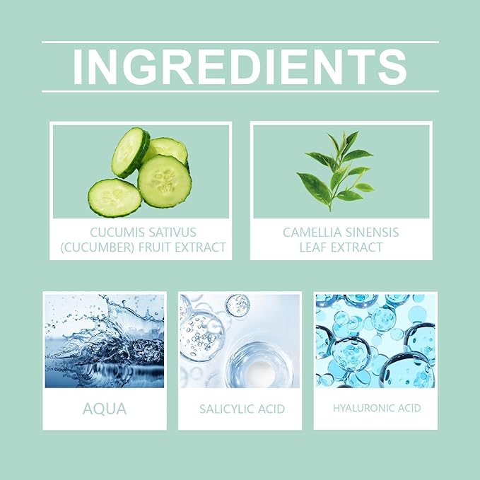 Gentle Facial Toner - Fades Acne & Closed Comedones, Cleans Impurities, Nourishes & Repairs Facial Skin(1PCS)