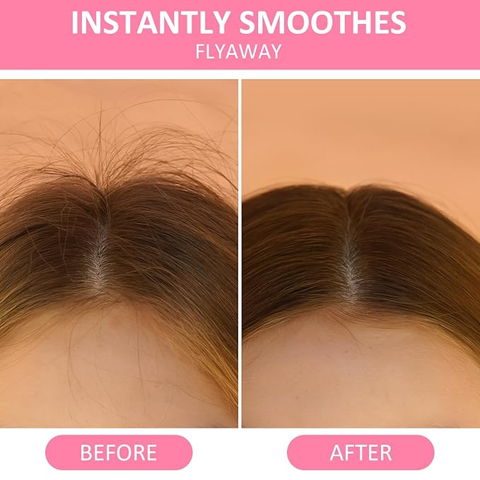 Hair Cactus Fruit 3-in-1 Hair Styling Cream & Flyaway Taming Wand, Finishing Stick for Frizz Control, Style Edges, Add Shine, Lightweight & Non-Greasy, Natural Formula Styling Stick