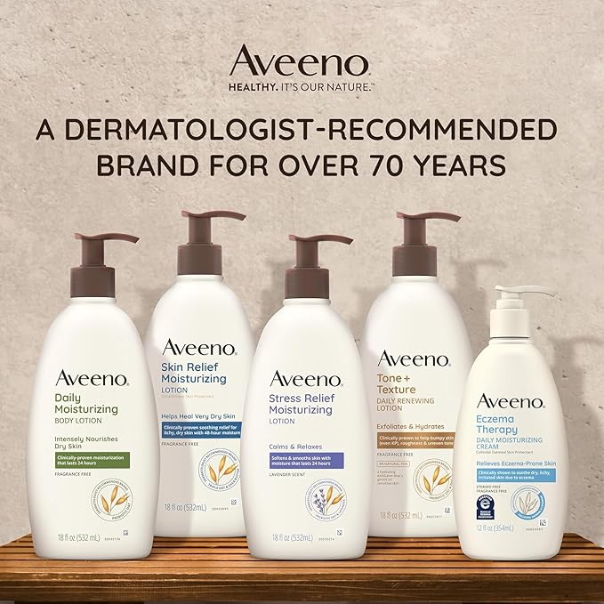 Aveeno Skin Relief Intense Moisture Repair Body Cream with Triple Oat & Shea Butter Formula, Helps Relieve & Restore Extra-Dry Skin with Long-Lasting Moisture, Fragrance-Free, 11 oz- Pack of 2